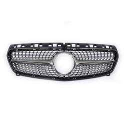 Купити Передня решітка Diamond Silver (2012-2015) для Mercedes A-сlass W176 рр