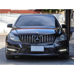 Купить Передняя решетка GT Panamericana для Mercedes C-class W204 2007-2015 гг