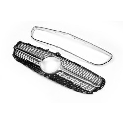 Купити Передня решітка з рамкою 2014-2018 (Diamond Silver) для Mercedes CLS C218 рр