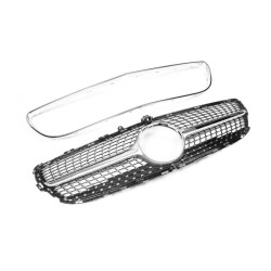 Купити Передня решітка з рамкою 2014-2018 (Diamond Silver) для Mercedes CLS C218 рр