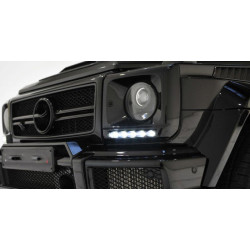 Купить Накладки на фары с LED (6 диодов, комплект) для Mercedes G сlass W463 1990-2018 гг