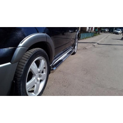 Купити Задня дуга AK002/2 (нерж) для Mitsubishi Outlander 2001-2006 рр