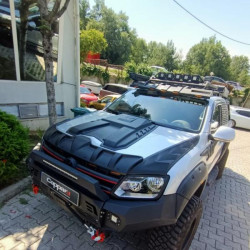 Купити Накладка на капот (ABS) для Volkswagen Amarok 2010-2022 рр