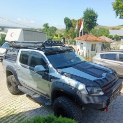 Купити Накладка на капот (ABS) для Volkswagen Amarok 2010-2022 рр
