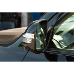 Купити Смужки на дзеркала (2 шт, хром) для Toyota Land Cruiser Prado 150