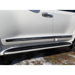 Купити Комплект дверних молдингів (2008-2016) Чорний колір для Toyota Land Cruiser 200