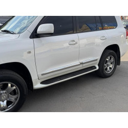 Купити Комплект дверних молдингів (2008-2016) Чорний колір для Toyota Land Cruiser 200