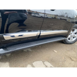 Купить Комплект дверных молдингов (2008-2016) Белый цвет для Toyota Land Cruiser 200