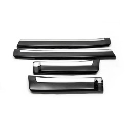 Купить Комплект дверных молдингов (2008-2016) Белый цвет для Toyota Land Cruiser 200