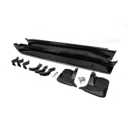 Купити Бокові пороги (2015-2021) Білий колір для Toyota Land Cruiser 200