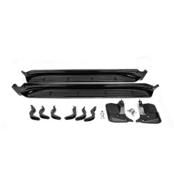 Купити Бокові пороги (2015-2021) Білий колір для Toyota Land Cruiser 200