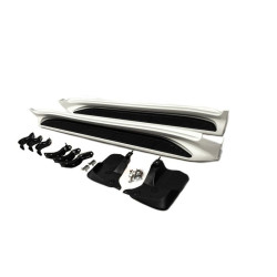 Купити Бокові пороги (2015-2021) Чорний колір для Toyota Land Cruiser 200