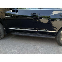 Купити Молдинг дверей (дизайн 2013-2017) Білий колір для Toyota Land Cruiser Prado 150