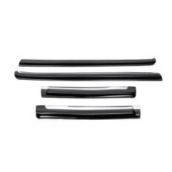 Купити Молдинг дверей (дизайн 2013-2017) Білий колір для Toyota Land Cruiser Prado 150