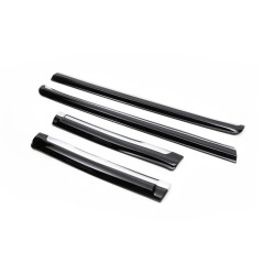 Купити Молдинг дверей (дизайн 2013-2017) Чорний колір для Toyota Land Cruiser Prado 150