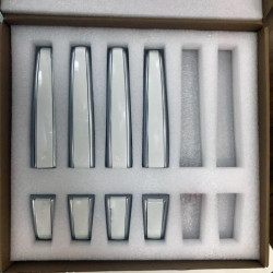 Купити Накладки на ручки (4 шт) Білі для Range Rover IV L405 2013-2021 рр