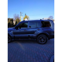 Купити Рейлінги Хром турецький дизайн (2 шт) для Mitsubishi Pajero Wagon IV