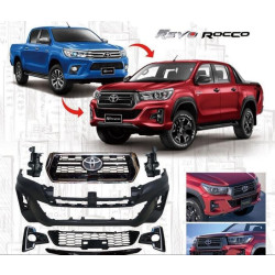 Купити Передній бампер Rocco (для 2015-2020) для Toyota Hilux 2015- рр