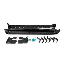 Купити Бокові пороги з LED (дизайн 2015-2020) Білий колір для Toyota Land Cruiser 200