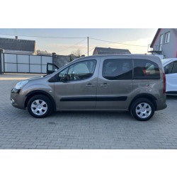 Купити Накладки на арки (4 шт, чорні) XTR, 2 бокові двері, Метал для Peugeot Partner Tepee 2008-2018 рр