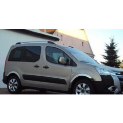 Купить Накладки на арки (4 шт, нерж) 1 боковая дверь, нержавейка для Peugeot Partner Tepee 2008-2018 гг