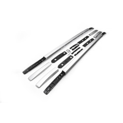 Купити Рейлінги (2 шт) Чорні для Mitsubishi Outlander 2012-2021 рр