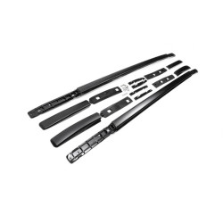 Купити Рейлінги (2 шт) Чорні для Mitsubishi Outlander 2012-2021 рр