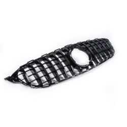 Купити Передня решітка Panamericana GT (для Avantgarde/AMG-Line/C43 AMG) 2018-2025, без камери для Mercedes C-сlass W205 рр