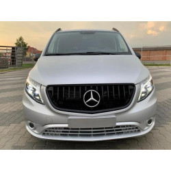 Купити Передня решітка GT Panamericana Black (2014-2023 для Vito W447) для Mercedes Vito / V-class W447 2014- рр