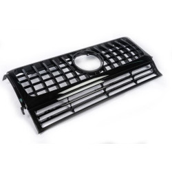 Купити Передня решітка (GT Panamericana, без хрому) Повністю чорна для Mercedes G сlass W463 1990-2018рр