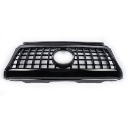 Купити Передня решітка (GT Panamericana, без хрому) Повністю чорна для Mercedes G сlass W463 1990-2018рр