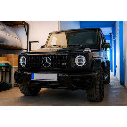 Купити Передня решітка (GT Panamericana, без хрому) Повністю біла для Mercedes G сlass W463 1990-2018рр