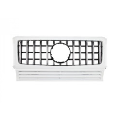 Купити Передня решітка (GT Panamericana, без хрому) Повністю біла для Mercedes G сlass W463 1990-2018рр