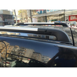 Купить Оригинальные рейлинги (с поперечинами) Серые-2025черные для Mercedes Citan 2013- гг