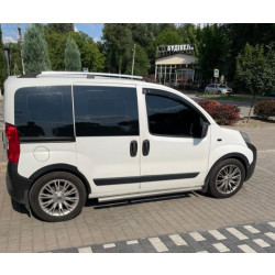 Купить Накладки на арки (4 шт, черные) 2 двери, металлические для Peugeot Bipper