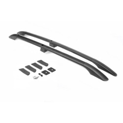 Купити Алюмінієві рейлінги (Чорні) для Mazda 5 2010-2018 рр