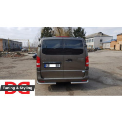 Купить Задняя защита углы AK003 (нерж.) для Mercedes Vito/V-class W447 2014- гг