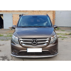 Купить Передняя защита ST008 (нерж.) для Mercedes Vito/V-class W447 2014- гг