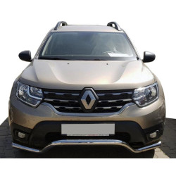 Купить Кенгурятник WT008 (нерж.) для Renault Duster 2018-2024 гг