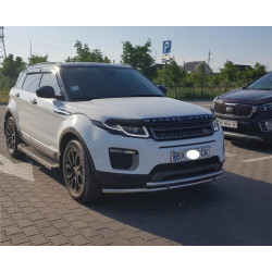Купить Передняя защита ST014-1 (нерж) для Range Rover Evoque 2012-2018 гг