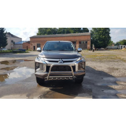 Купить Кенгурятник WT003 (нерж) для Fiat Fullback 2016- гг