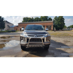 Купить Кенгурятник WT003 (нерж) для Fiat Fullback 2016- гг