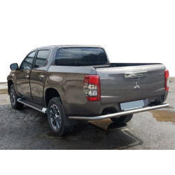 Купить Задняя защита AK005 (нерж) для Mitsubishi L200 2015-2024 гг