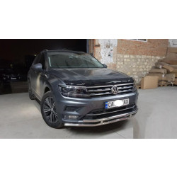 Купить Передняя защита ST016 (нерж) для Volkswagen Tiguan 2016-2023 гг