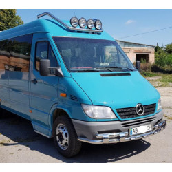 Купить Передняя защита ST015-2 (нерж.) для Mercedes Sprinter W901/902/903/904/905 1995-2006 гг