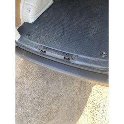 Купити Накладка на задній бампер із загином (ABS-пластик) Матова для Volkswagen T5 Multivan 2003-2010 рр