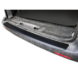 Купити Накладка на задній бампер із загином (ABS-пластик) Матова для Volkswagen T5 Multivan 2003-2010 рр