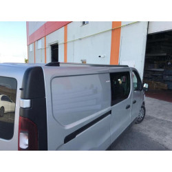 Купить Интегрированные рейлинги (хром) Длинная база для Nissan NV300/Primastar 2016-гг