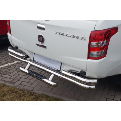 Купити Задній захист AK-Special (нерж) для Mitsubishi L200 2015-2024 рр