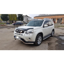 Купити Передній захист ST007 (нерж) для Nissan X-trail T31 2007-2014рр